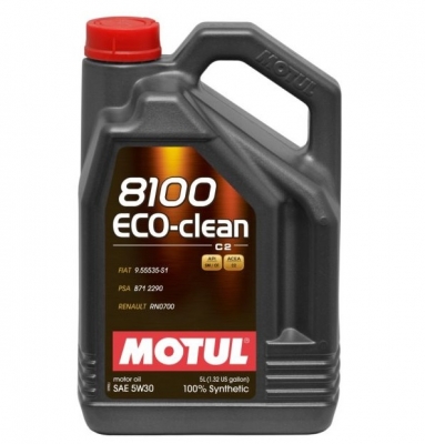 Ulei motul 8100 Eco-CLEAN 5W30 C2 5L